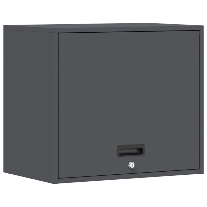 vidaXL Ντουλάπι τοίχου για γκαράζ Ανθρακί 60 x 40 x 53 εκ