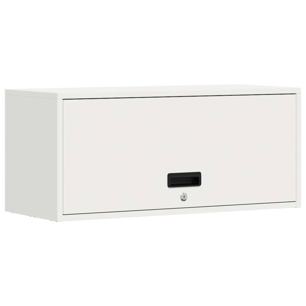 vidaXL Ντουλάπι τοίχου για γκαράζ Λευκό 80 x 33 x 35 εκ