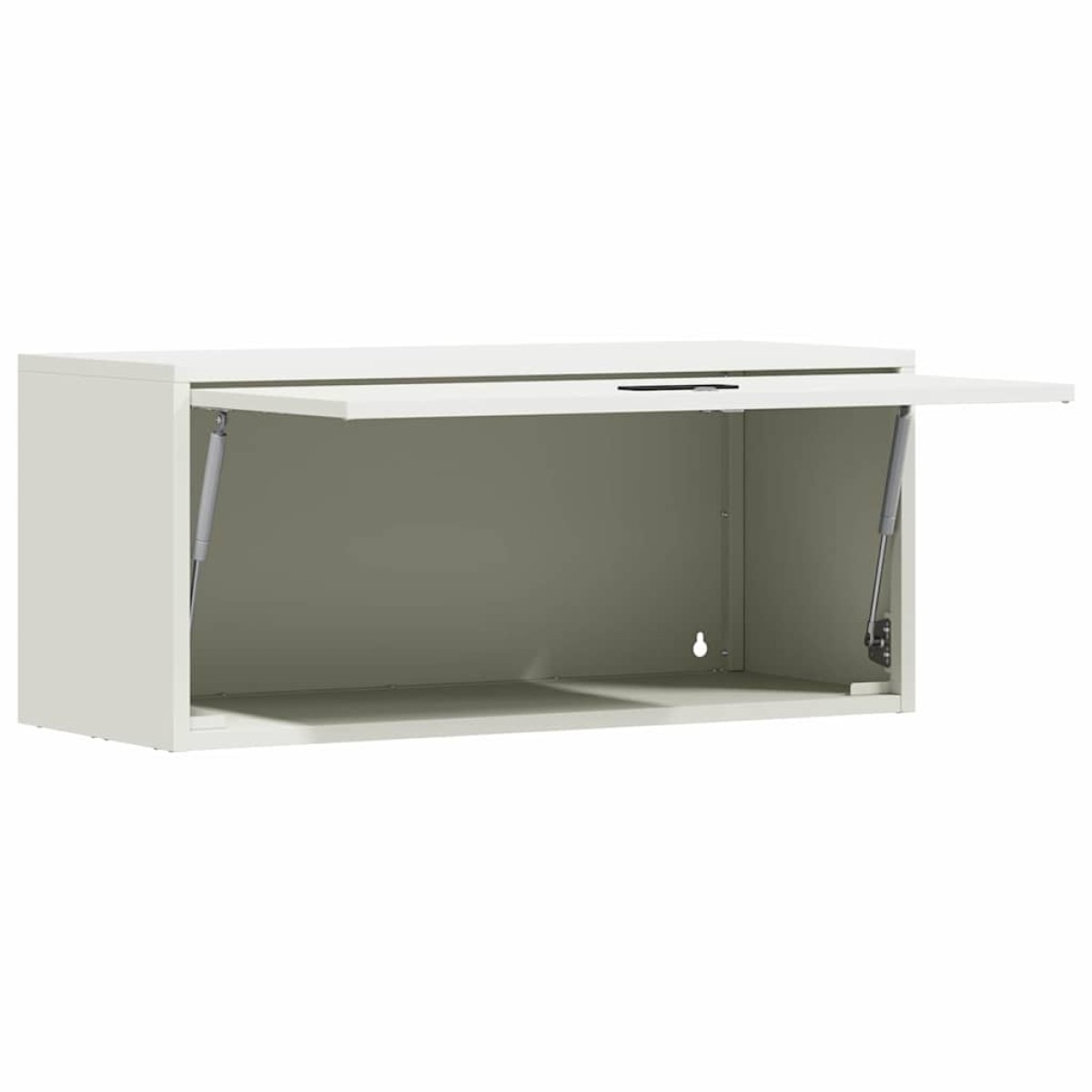 vidaXL Ντουλάπι τοίχου για γκαράζ Λευκό 80 x 33 x 35 εκ