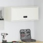 vidaXL Ντουλάπι τοίχου για γκαράζ Λευκό 80 x 33 x 35 εκ