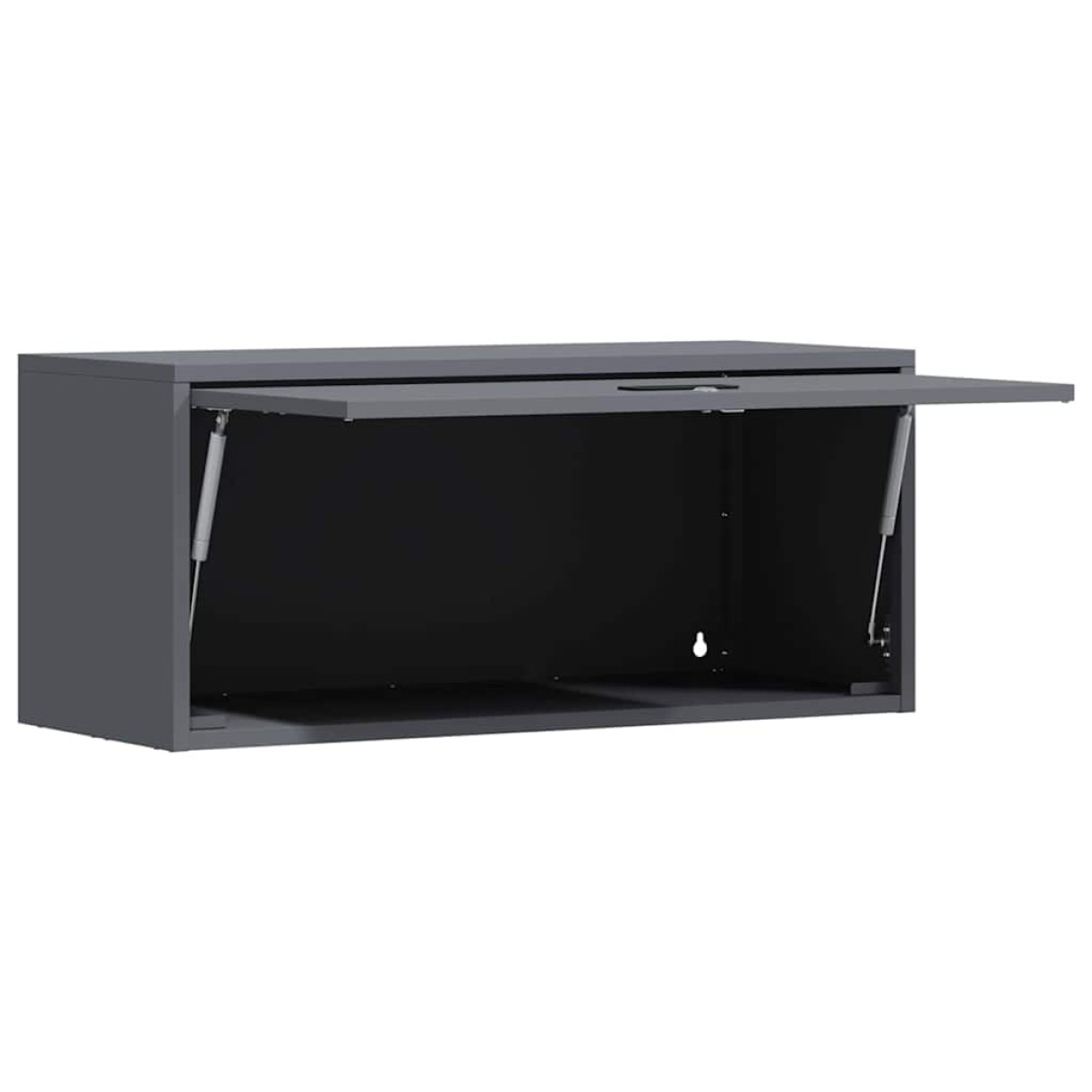 vidaXL Ντουλάπι τοίχου για γκαράζ Ανθρακί 80 x 33 x 35 εκ