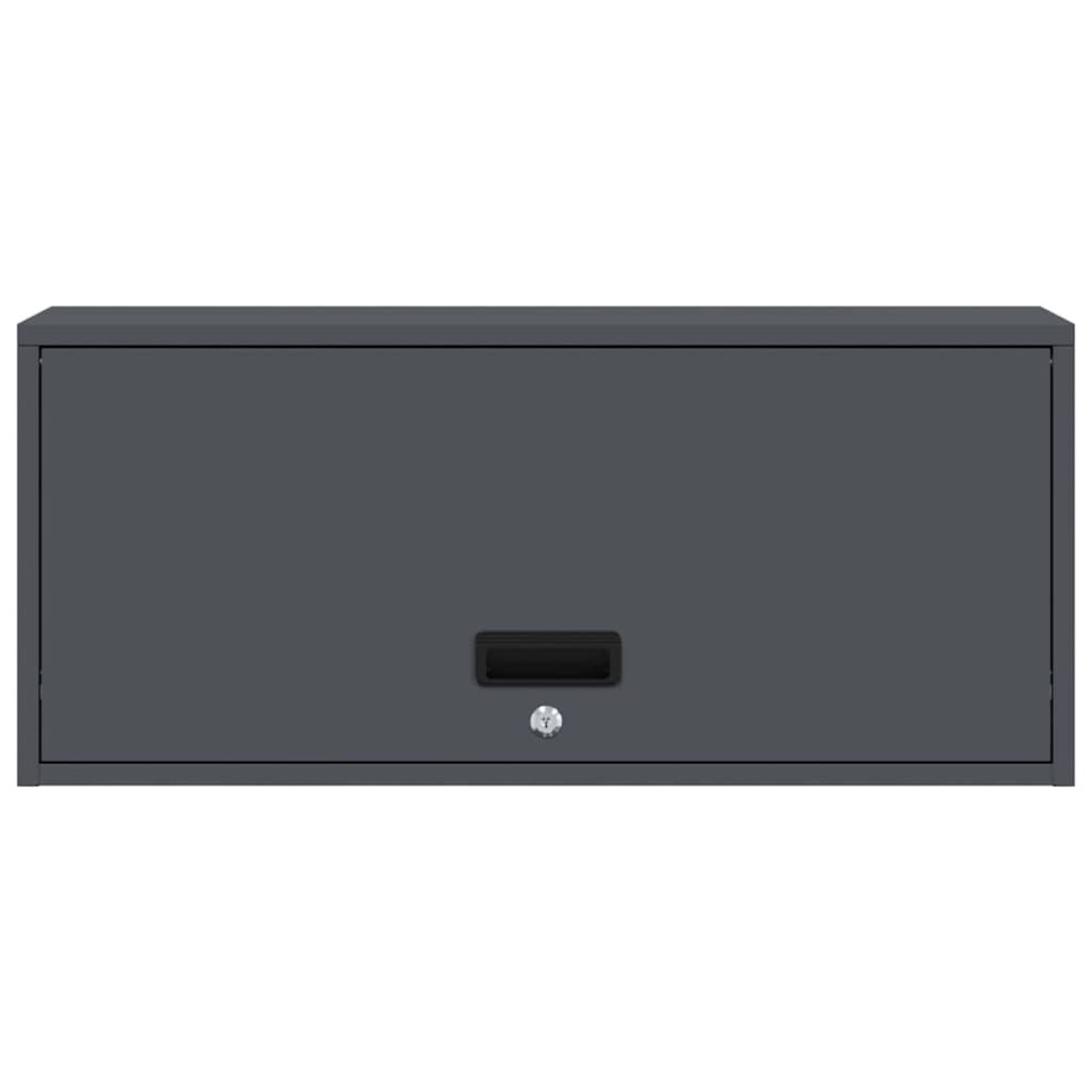 vidaXL Ντουλάπι τοίχου για γκαράζ Ανθρακί 80 x 33 x 35 εκ