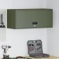vidaXL Ντουλάπι τοίχου για γκαράζ Λαδί 80 x 33 x 35 εκ