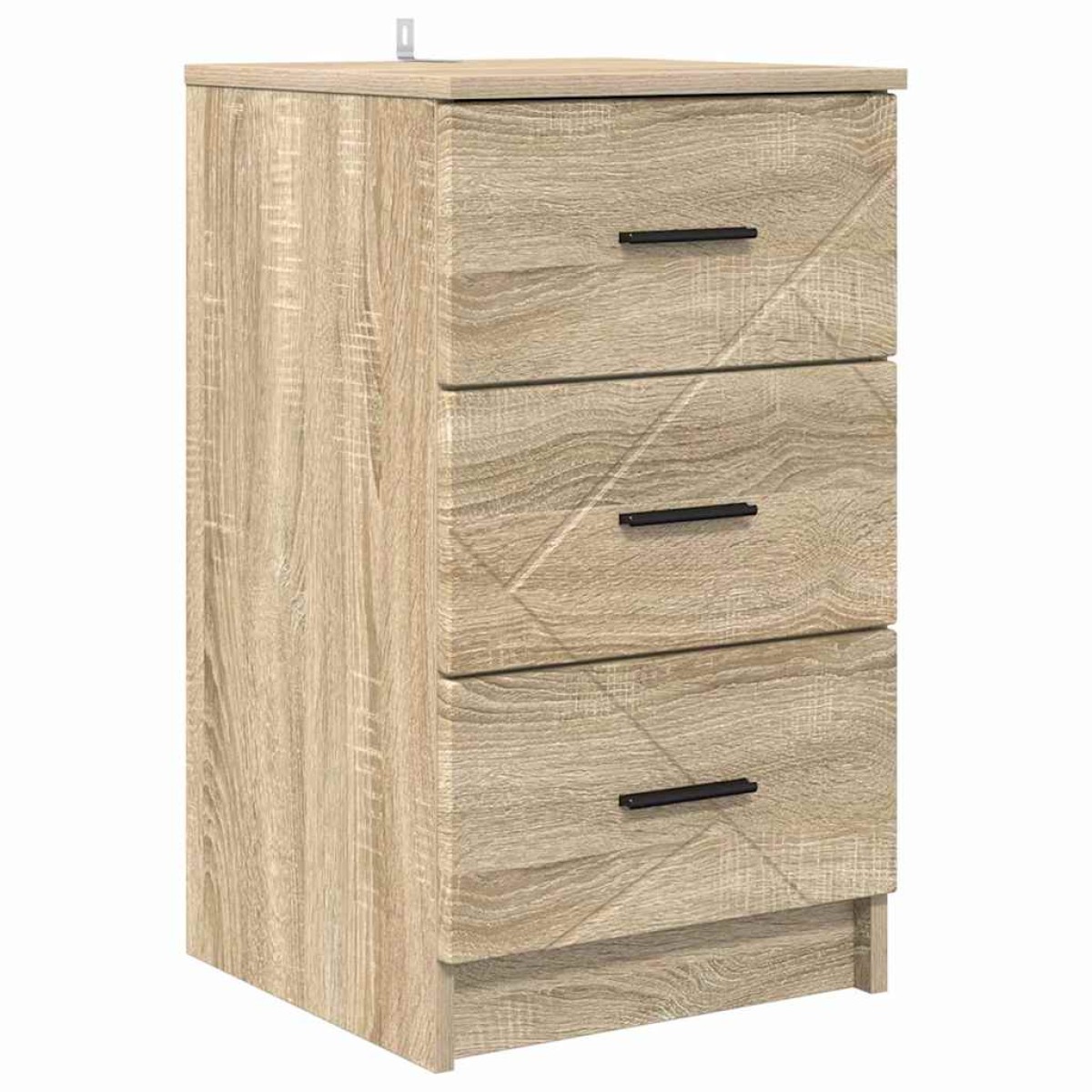 vidaXL Κομοδίνο Sonoma Δρυς 38 x 38 x 66 εκ Επεξεργασμένο ξύλο