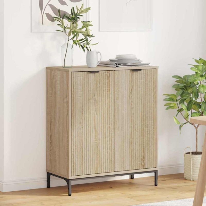 vidaXL Πλαϊνό γραφείο Δρύς Sonoma 69,5 x 33 x 82 εκ.