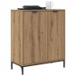 vidaXL Πλαϊνό γραφείο Artisan Oak 69,5 x 33 x 82 εκ.