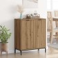 vidaXL Πλαϊνό γραφείο Artisan Oak 69,5 x 33 x 82 εκ.