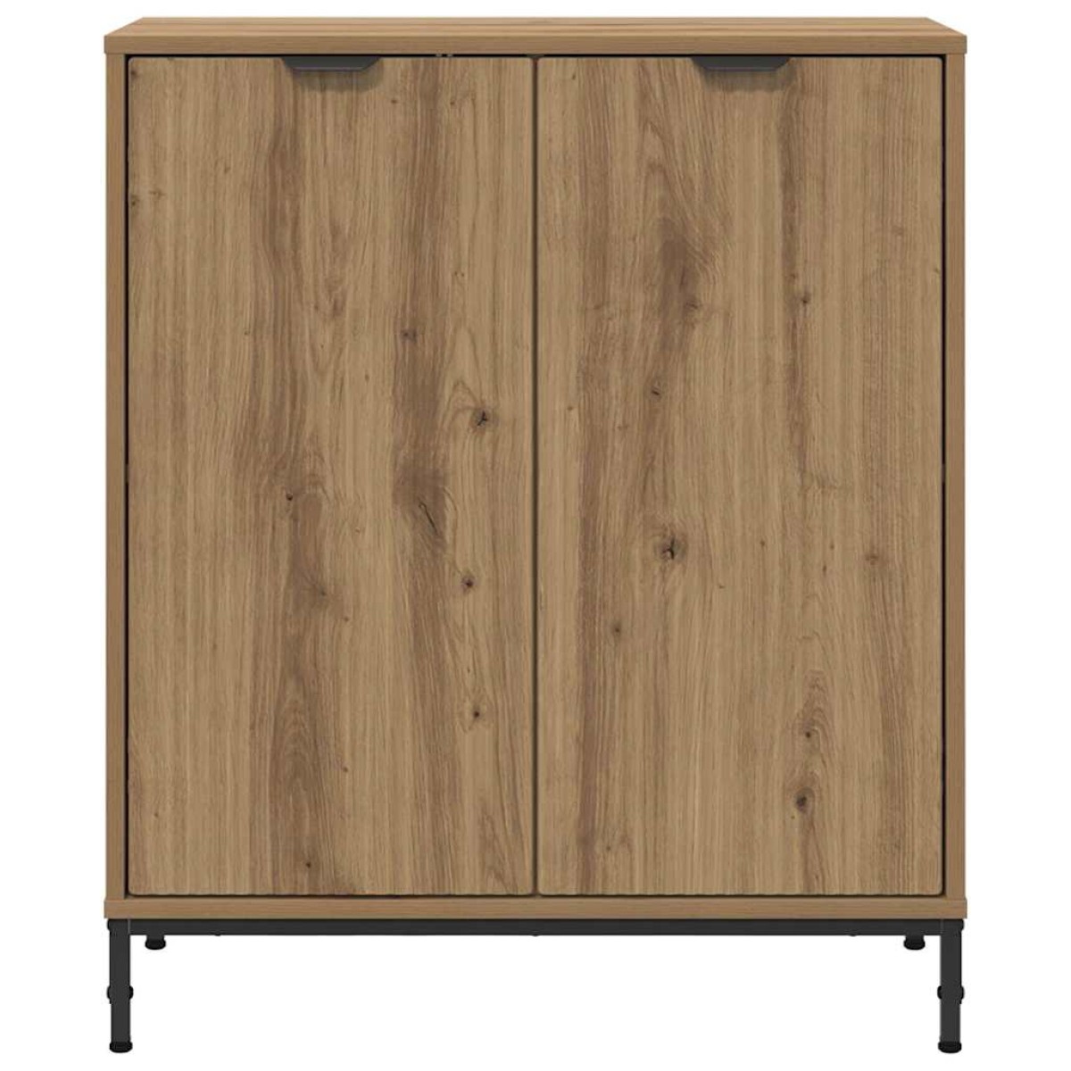 vidaXL Πλαϊνό γραφείο Artisan Oak 69,5 x 33 x 82 εκ.