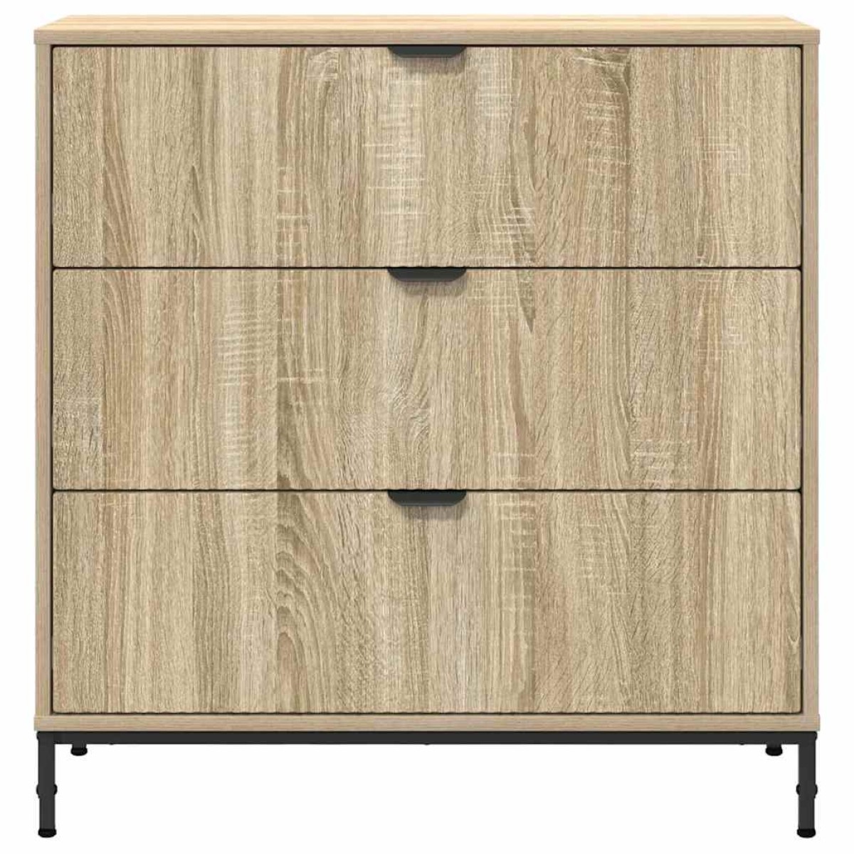 vidaXL Πλαϊνό γραφείο Δρύς Sonoma 79,5 x 33 x 82 εκ Επεξεργασμένο Ξύλο