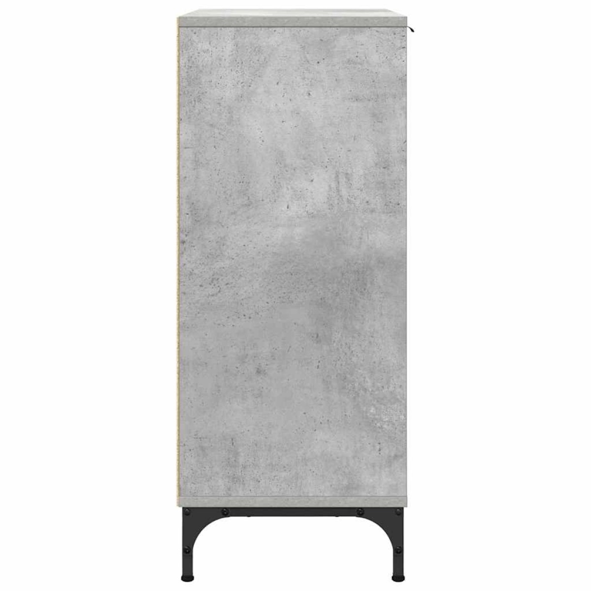 vidaXL Πλαϊνό γραφείο Σκυρόδεμα Γκρι 89,5 x 33 x 82 εκ.