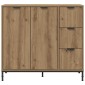 vidaXL Πλαϊνό γραφείο Artisan Oak 89,5 x 33 x 82 εκ.