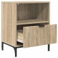 vidaXL Κομοδίνο 2 τεμ. Sonoma Δρυς 49 x 36 x 61 εκ Επεξεργασμένο ξύλο
