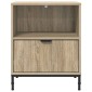 vidaXL Κομοδίνο 2 τεμ. Sonoma Δρυς 49 x 36 x 61 εκ Επεξεργασμένο ξύλο
