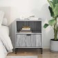 vidaXL Κομοδίνο Γκρι sonoma 49 x 36 x 61 εκ Επεξεργασμένο ξύλο
