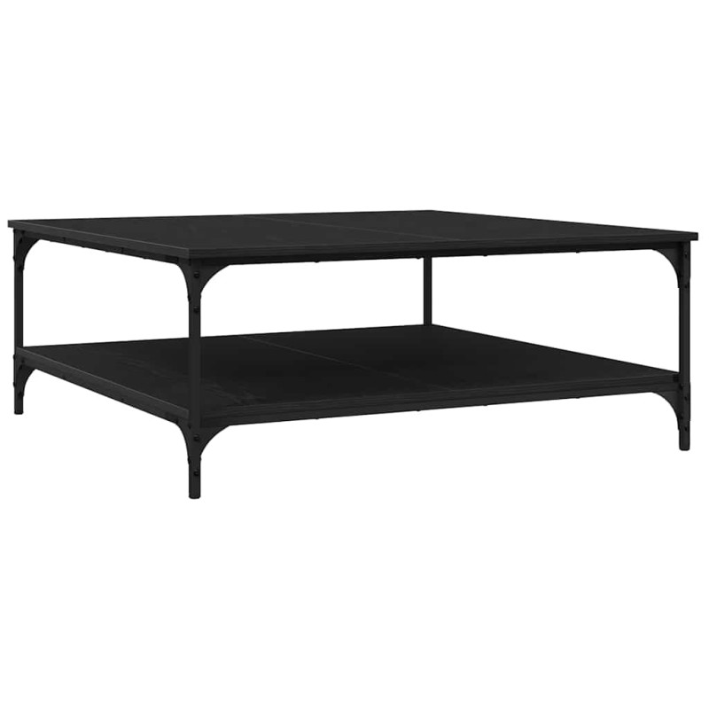 vidaXL Τραπεζάκι σαλονιού Μαύρη δρυς 100 x 100 x 40 cm
