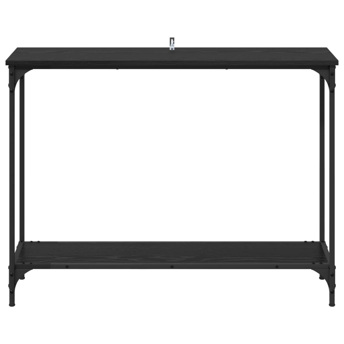 vidaXL Τραπέζι κονσόλας Μαύρη δρυς 101 x 30.5 x 75 εκ