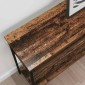vidaXL Τραπέζι κονσόλας Παλαιό ξύλο 100 x 29 x 75 εκ.
