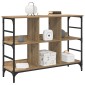 vidaXL Πλαϊνό γραφείο Artisan Oak 102 x 32 x 73,5 εκ