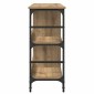 vidaXL Πλαϊνό γραφείο Artisan Oak 102 x 32 x 73,5 εκ