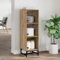 vidaXL Πλαϊνό γραφείο Artisan Oak 35 x 37 x 117 εκ.