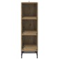 vidaXL Πλαϊνό γραφείο Artisan Oak 35 x 37 x 117 εκ.