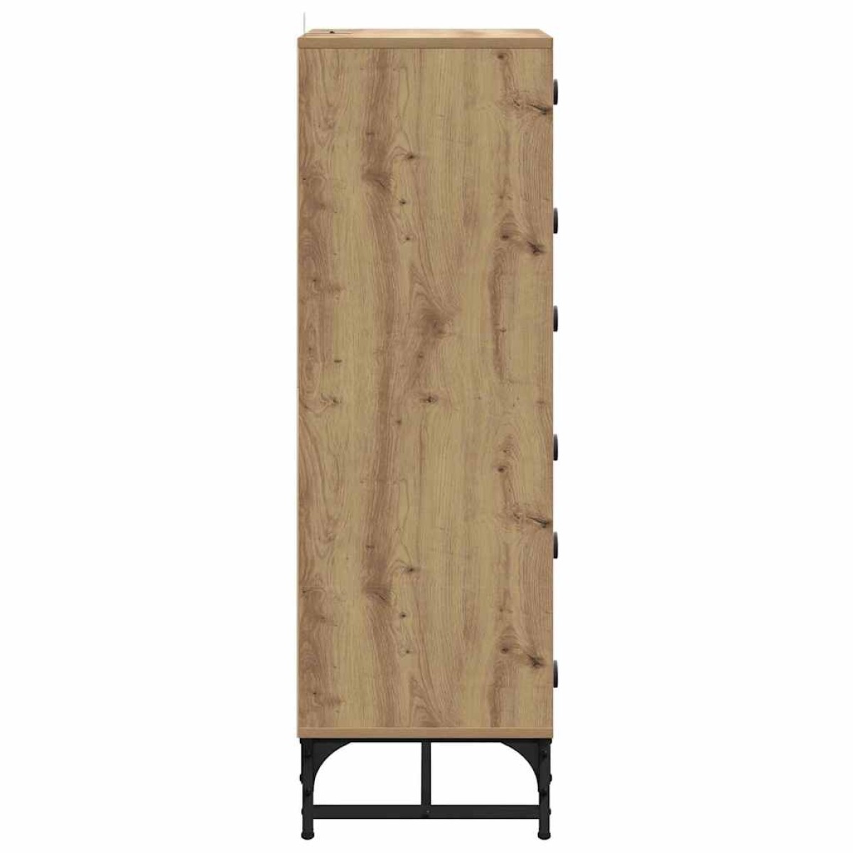 vidaXL Πλαϊνό γραφείο Artisan Oak 35 x 37 x 117 εκ.