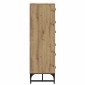 vidaXL Πλαϊνό γραφείο Artisan Oak 35 x 37 x 117 εκ.