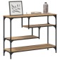 vidaXL Τραπέζι κονσόλας Artisan Oak 100 x 30 x 75 εκ