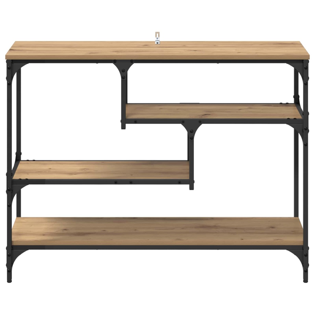 vidaXL Τραπέζι κονσόλας Artisan Oak 100 x 30 x 75 εκ