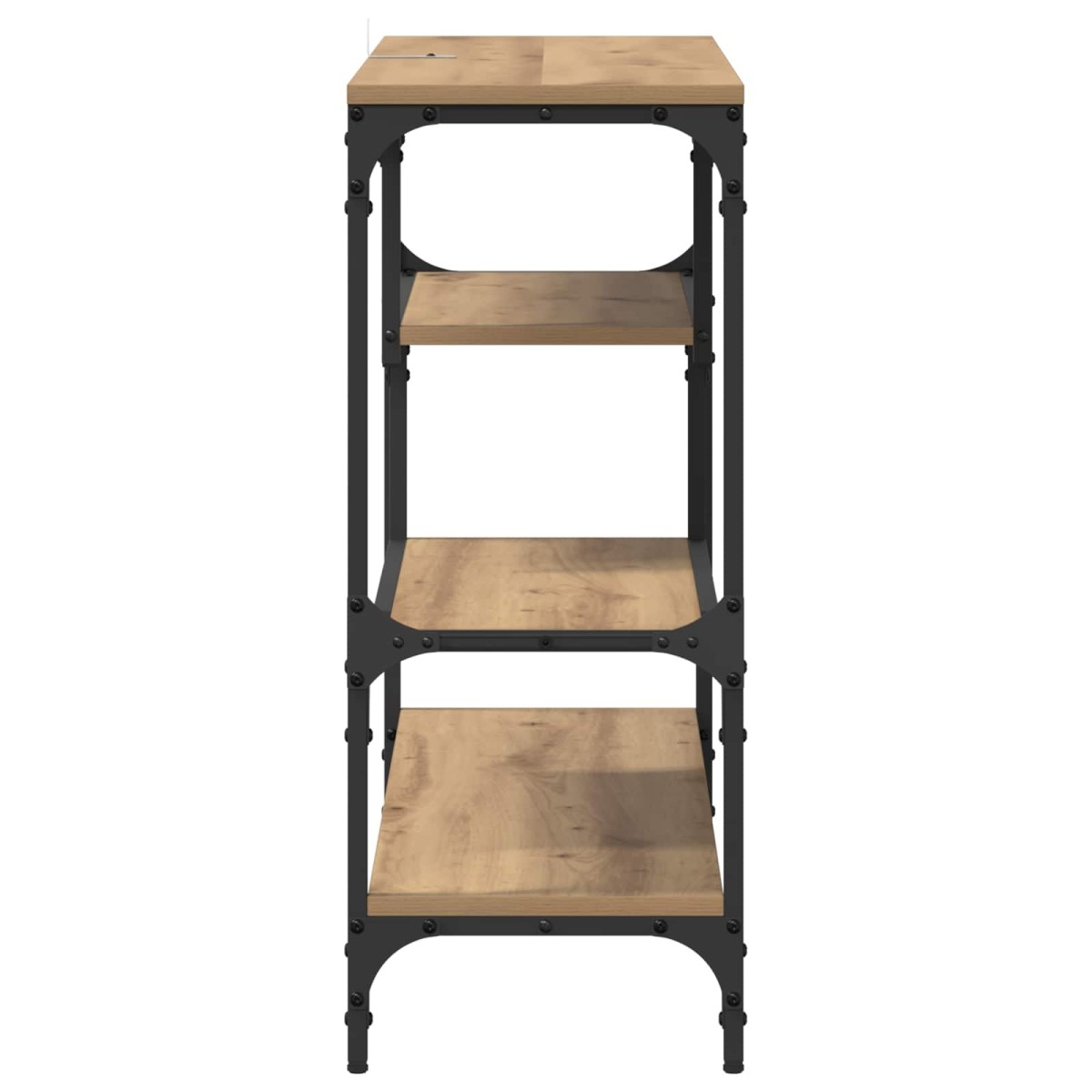 vidaXL Τραπέζι κονσόλας Artisan Oak 100 x 30 x 75 εκ
