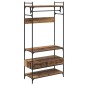 vidaXL Ντουλάπι Παλαιό ξύλο 89 x 39 x 184.5 εκ. Επεξεργασμένο Ξύλο