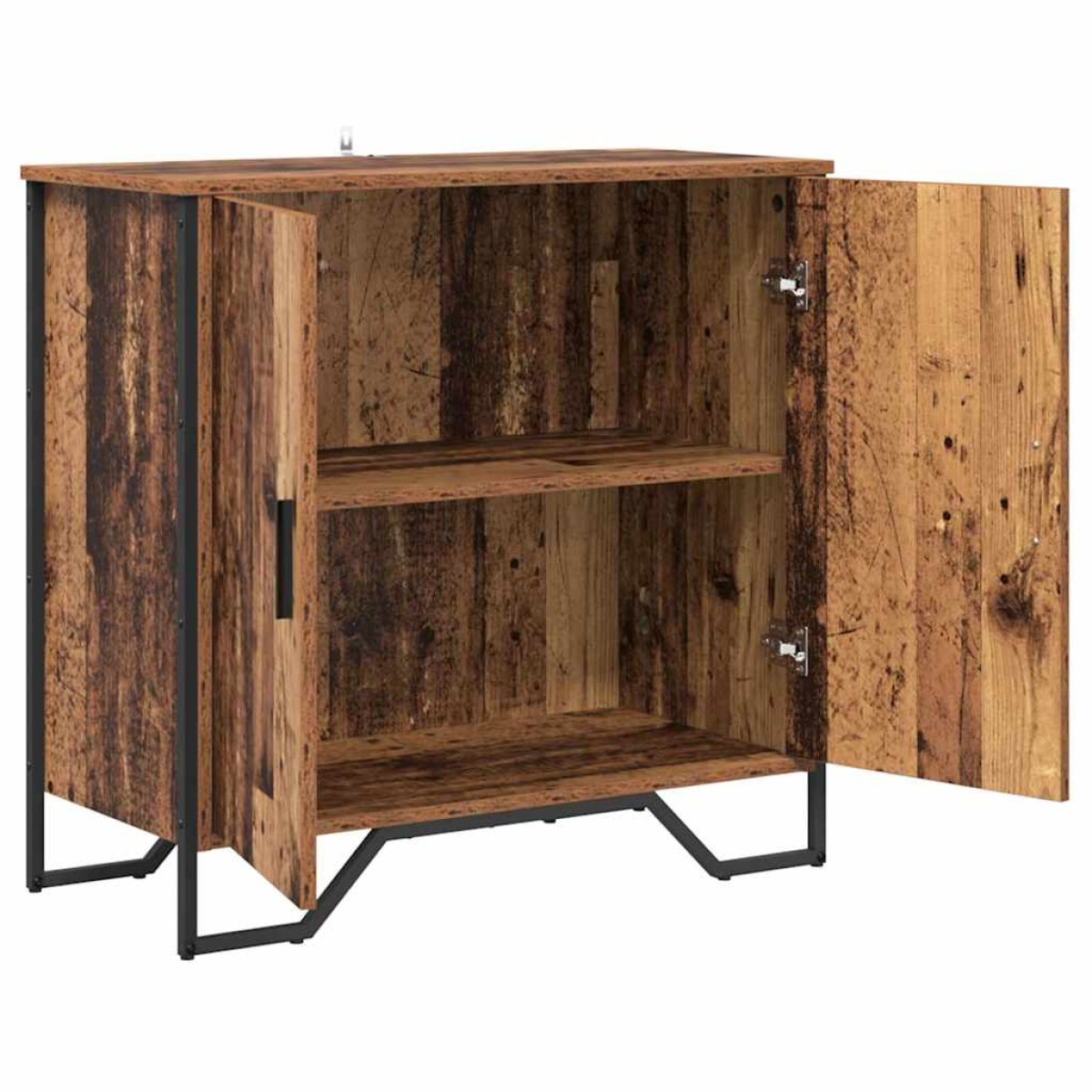 vidaXL Πλαϊνό γραφείο Παλιό ξύλο 78 x 35 x 74.5 εκ.