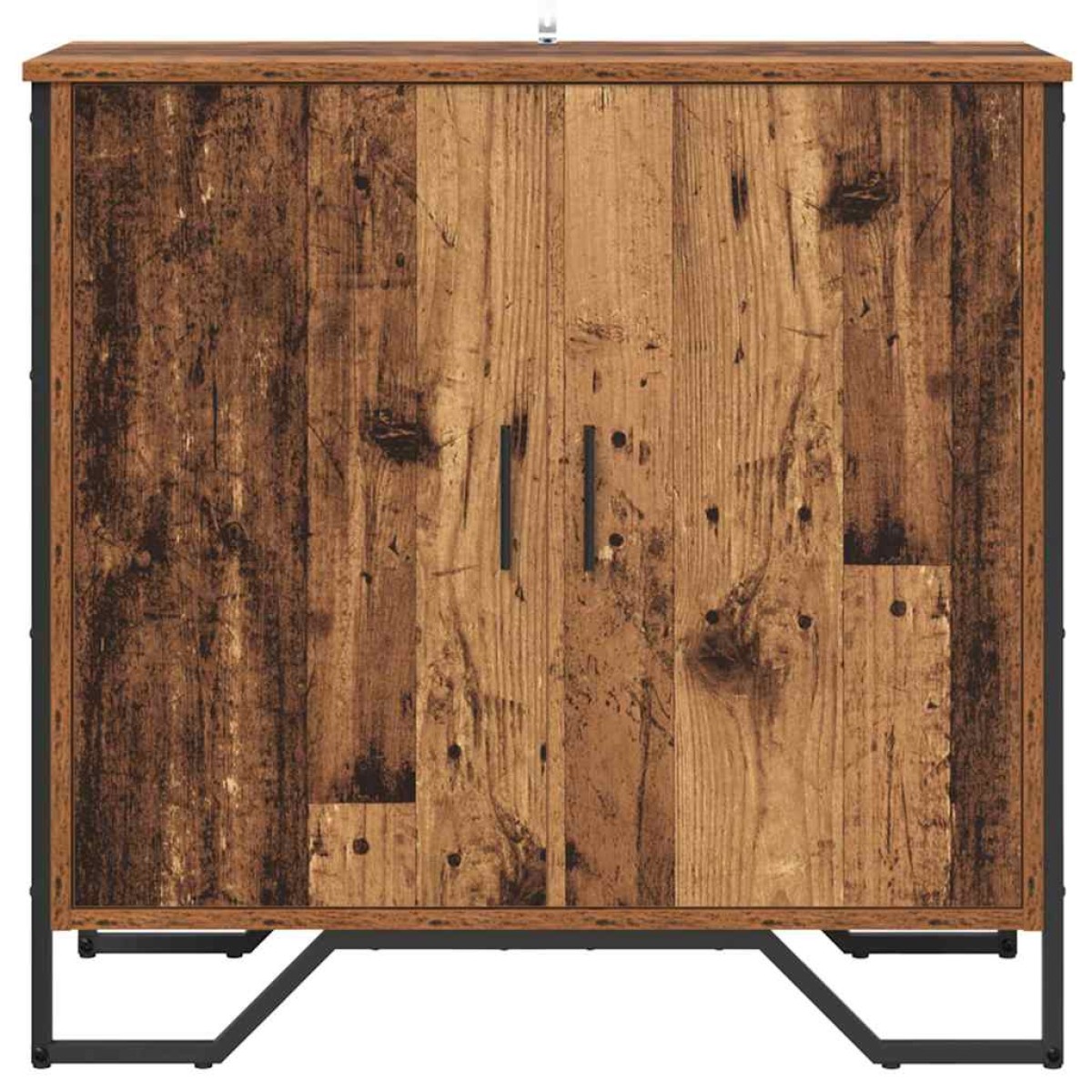 vidaXL Πλαϊνό γραφείο Παλιό ξύλο 78 x 35 x 74.5 εκ.