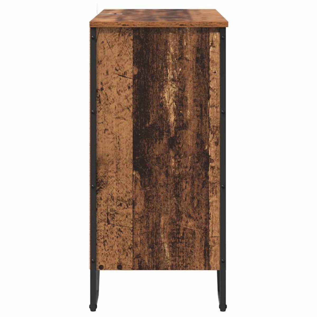 vidaXL Πλαϊνό γραφείο Παλιό ξύλο 78 x 35 x 74.5 εκ.