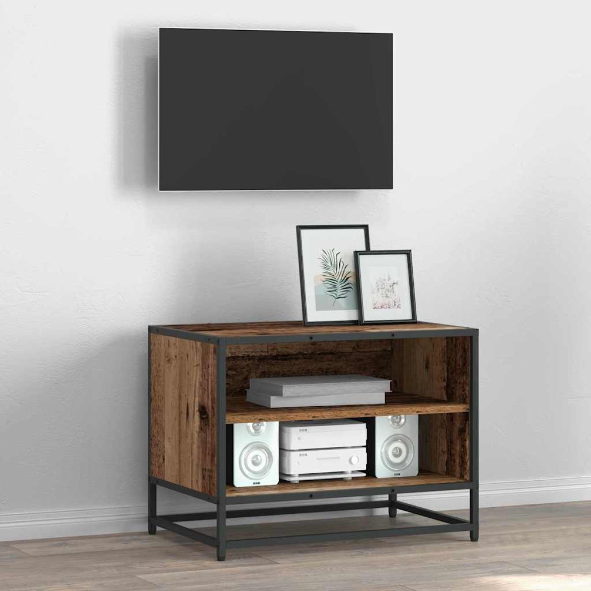 vidaXL Μονάδες TV 61 x 40 x 46 εκ Παλιό Ξύλο Επεξεργασμένο ξύλο