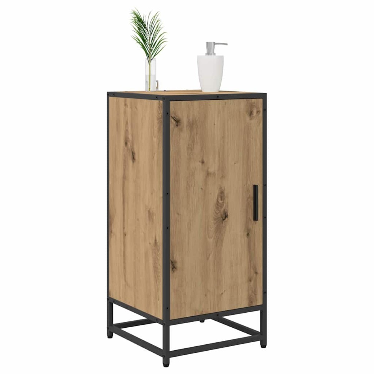 vidaXL Πλαϊνό γραφείο Artisan Oak 35,5 x 35 x 76 εκ