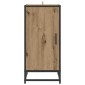 vidaXL Πλαϊνό γραφείο Artisan Oak 35,5 x 35 x 76 εκ