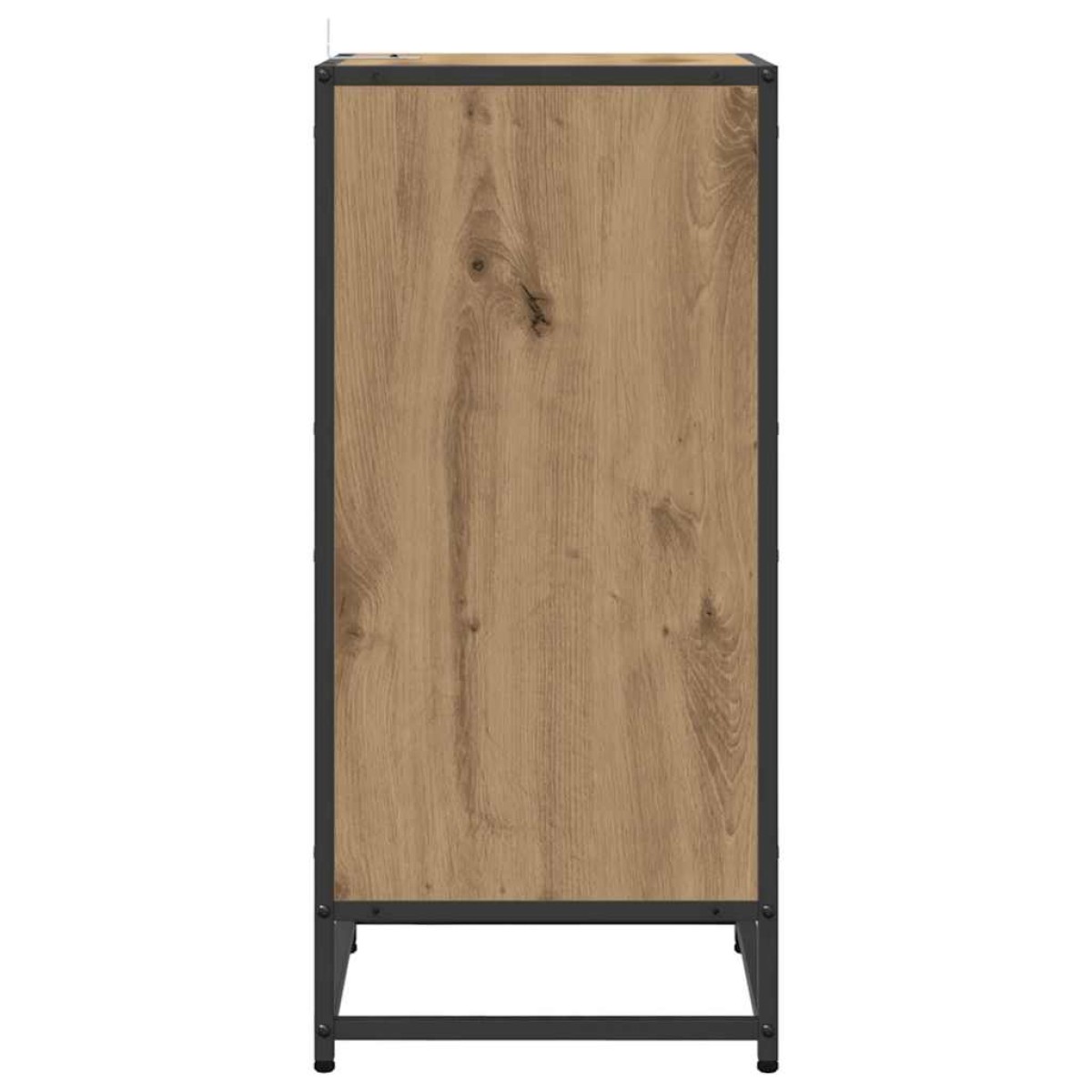 vidaXL Πλαϊνό γραφείο Artisan Oak 35,5 x 35 x 76 εκ