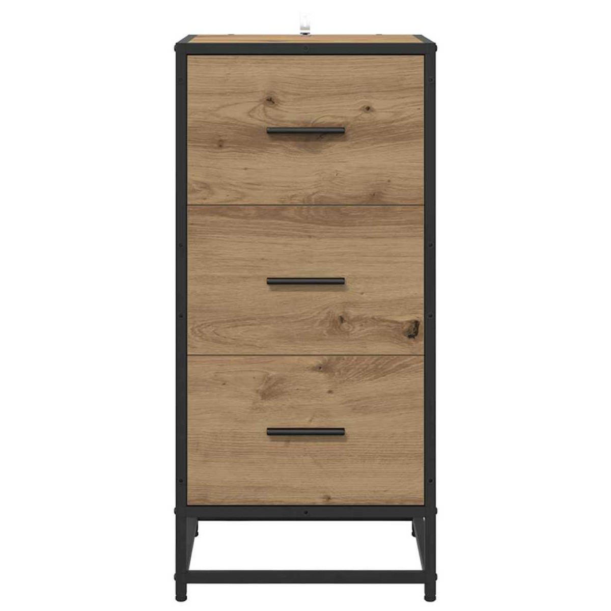 vidaXL Πλαϊνό γραφείο Artisan Oak 35.5 x 35 x76 εκ