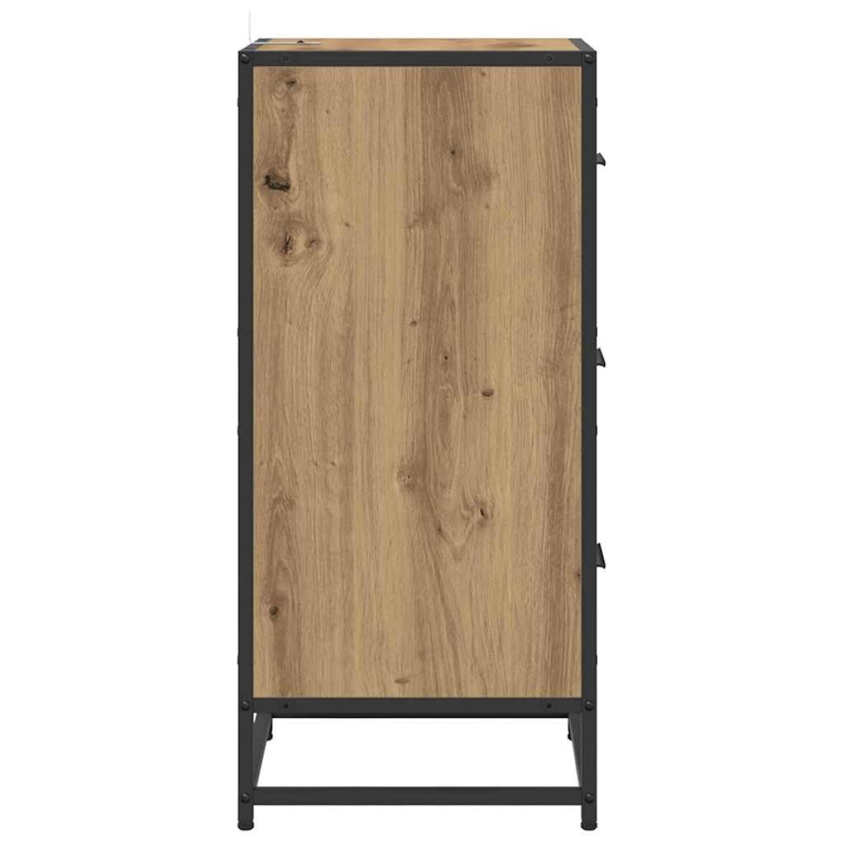 vidaXL Πλαϊνό γραφείο Artisan Oak 35.5 x 35 x76 εκ