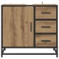 vidaXL Ντουλάπι Μπάνιου Artisan Oak 65 x 33 x 60 εκ Επεξεργασμένο Ξύλο