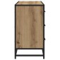 vidaXL Ντουλάπι Μπάνιου Artisan Oak 80 x 33 x 60 εκ Επεξεργασμένο Ξύλο