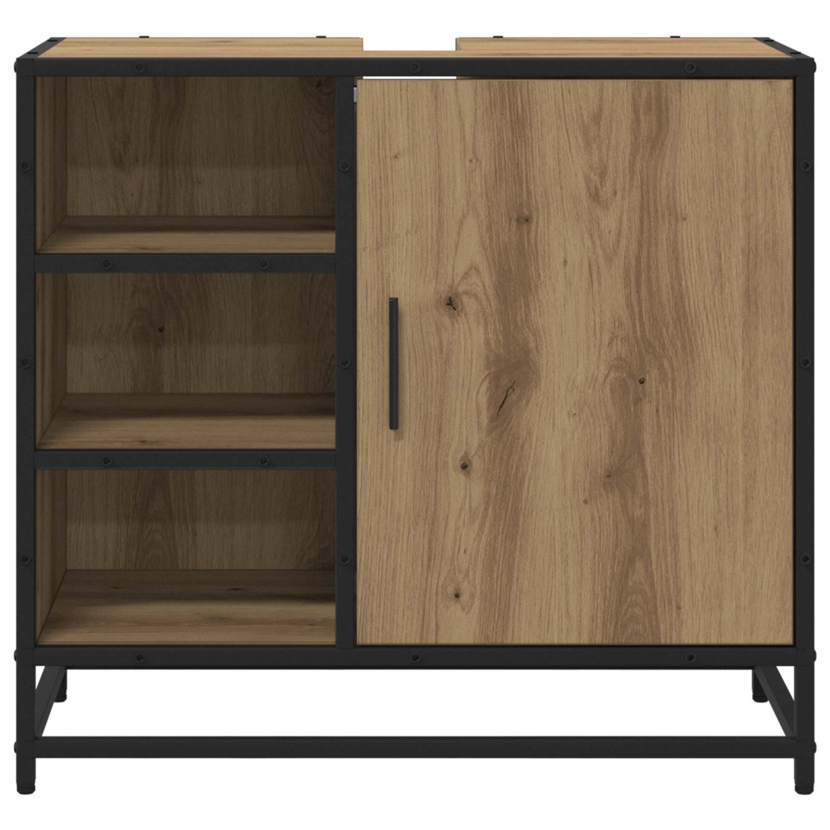 vidaXL Ντουλάπι Μπάνιου Artisan Oak 65 x 33 x 60 εκ Επεξεργασμένο Ξύλο