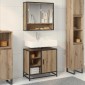 vidaXL Ντουλάπι Μπάνιου Artisan Oak 65 x 33 x 60 εκ Επεξεργασμένο Ξύλο