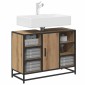 vidaXL Ντουλάπι Μπάνιου Artisan Oak 80 x 33 x 60 εκ Επεξεργασμένο Ξύλο