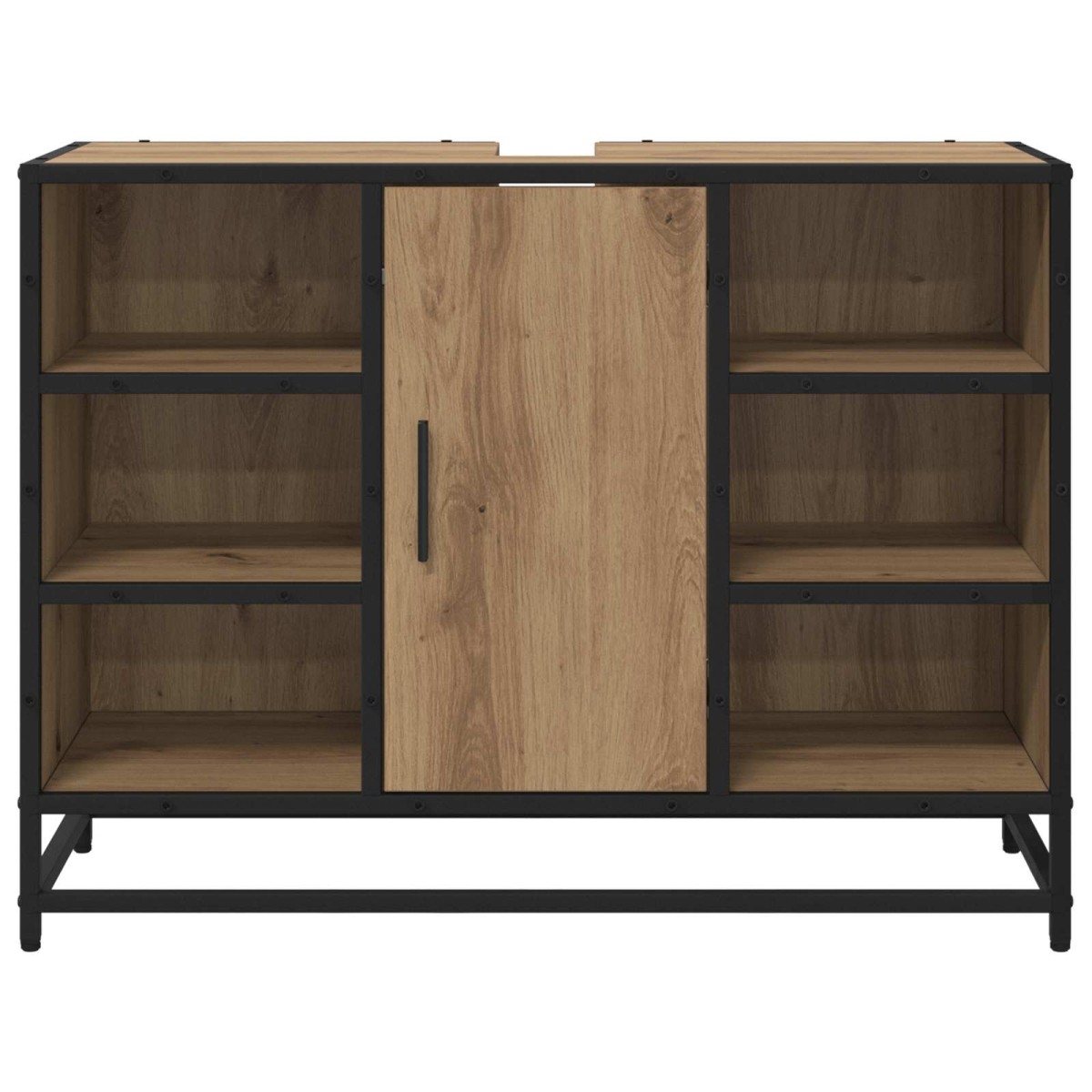 vidaXL Ντουλάπι Μπάνιου Artisan Oak 80 x 33 x 60 εκ Επεξεργασμένο Ξύλο