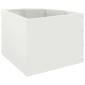 vidaXL Γωνιακό Ροδόδεντρο Λευκό 45 x 45 x 35 cm Ατσάλι
