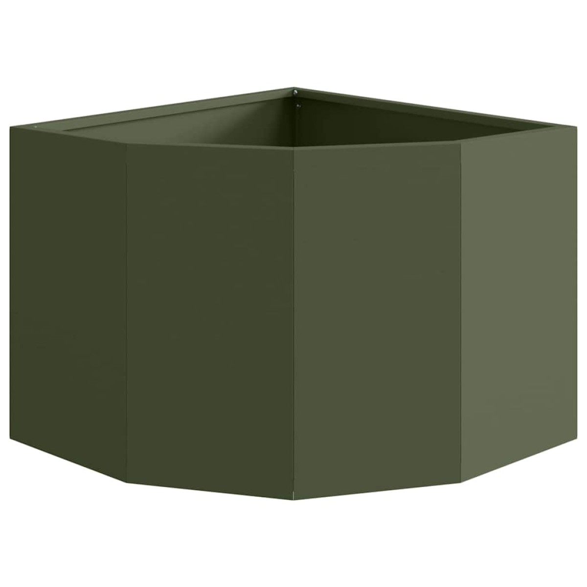 vidaXL Γωνιακό Ροδόδεντρο Λαδί 45 x 45 x 35 cm Ατσάλι