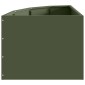 vidaXL Γωνιακό Ροδόδεντρο Λαδί 45 x 45 x 35 cm Ατσάλι