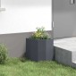 vidaXL Γωνιακό Ροδόδεντρο Ανθρακί 30 x 30 x 35 εκ Ατσάλι